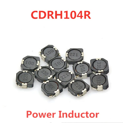 SMD Мощность индуктор CDRH73R CDRH74R CDRH104R CDRH105R CDRH124R CDRH125R CDRH127R 129R 10*10*4 мм экранированный