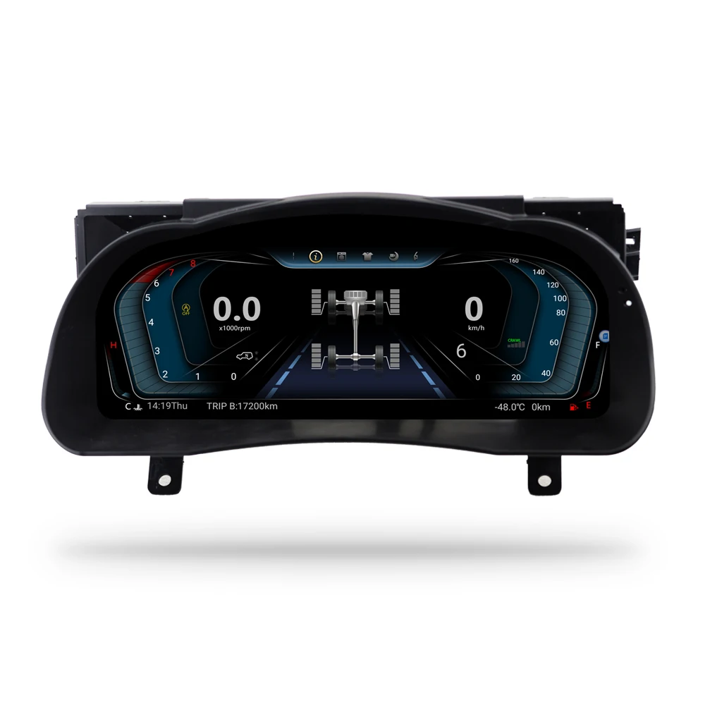 Автомобильный ЖК-приборный панель кластер для Toyota Highlander 2015-2018 2019 Android GPS навигатор