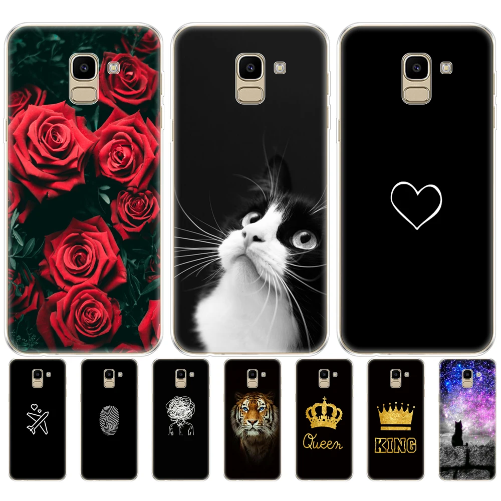 Case For Samsung J6 2018 Case EU J600 J600F SM-J600F Soft TPU Cover For Samsung Galaxy J6Plus 2018 J6+ J 6 Plus J610 J610F