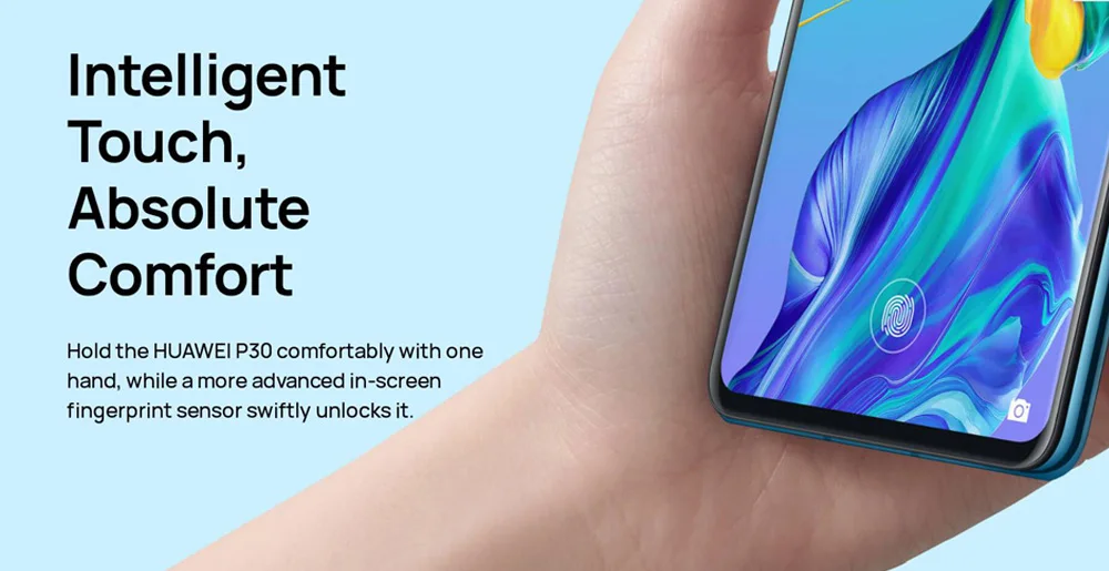 Глобальная версия HUAWEI P30 128 ГБ+ 8 Гб Смартфон 6,1 ''Kirin 980 Восьмиядерный мобильный телефон Android 9,0 две sim-карты 3650 мАч 4 камеры