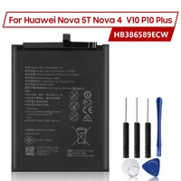 replacement phone battery for huawei honor 8x p10 plus view 10 lite nova 5t v10 honor play hb386590ecw hb386589ecw 3650mah