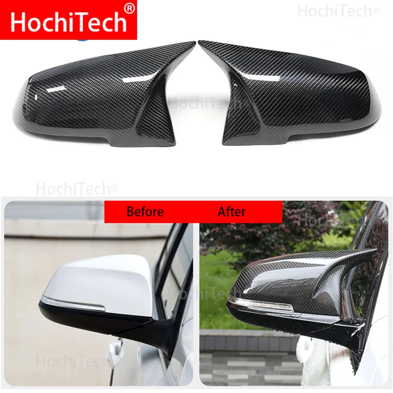 Сменный Чехол из углеродного волокна для зеркала заднего вида BMW 2 серии F22 F23 218i 220i