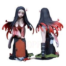 GK Demon Slayer-figura DE ACCIÓN DE Kamado, Nezuko, Anime japonés, Blade of Demon Destruction, modelo de colección en PVC de 20CM