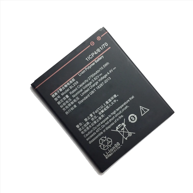 Аккумулятор BL259 на 3450 мА · ч для Lenovo Vibe K5 Plus K32C30 K32C36 Lemon 3 3S A6020a40 A6020 A40 A