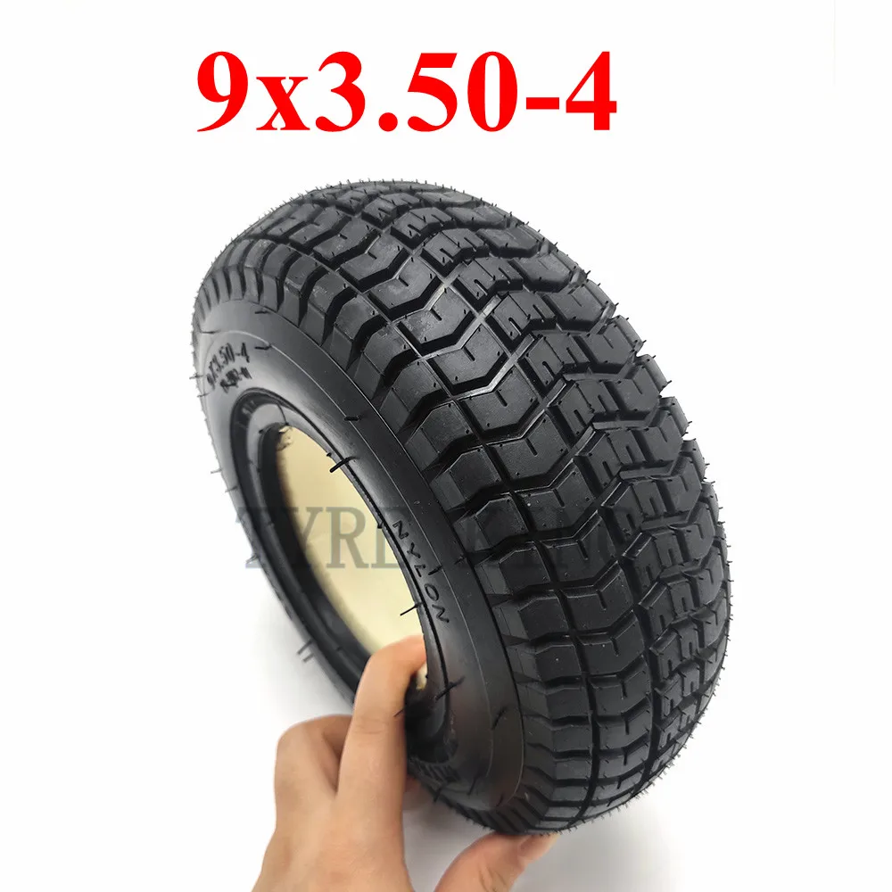 

Шина 9x3,50-4, 9 дюймов, с наполнителем из пеноматериала, для газонокосилки