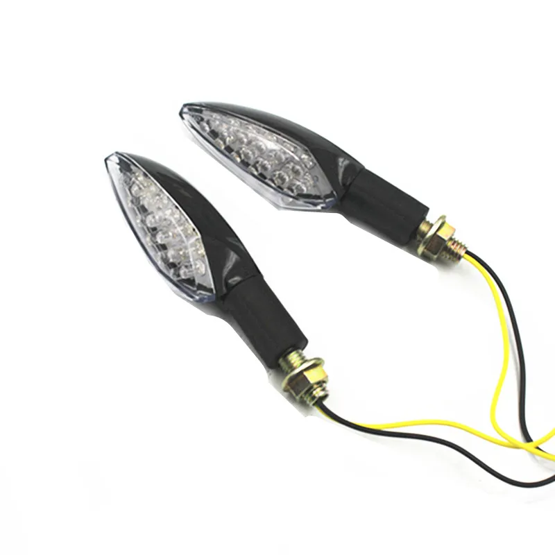 Мотоцикл велосипед 8 мм 12v светодиодные фонари указателя поворота сшитый на заказ