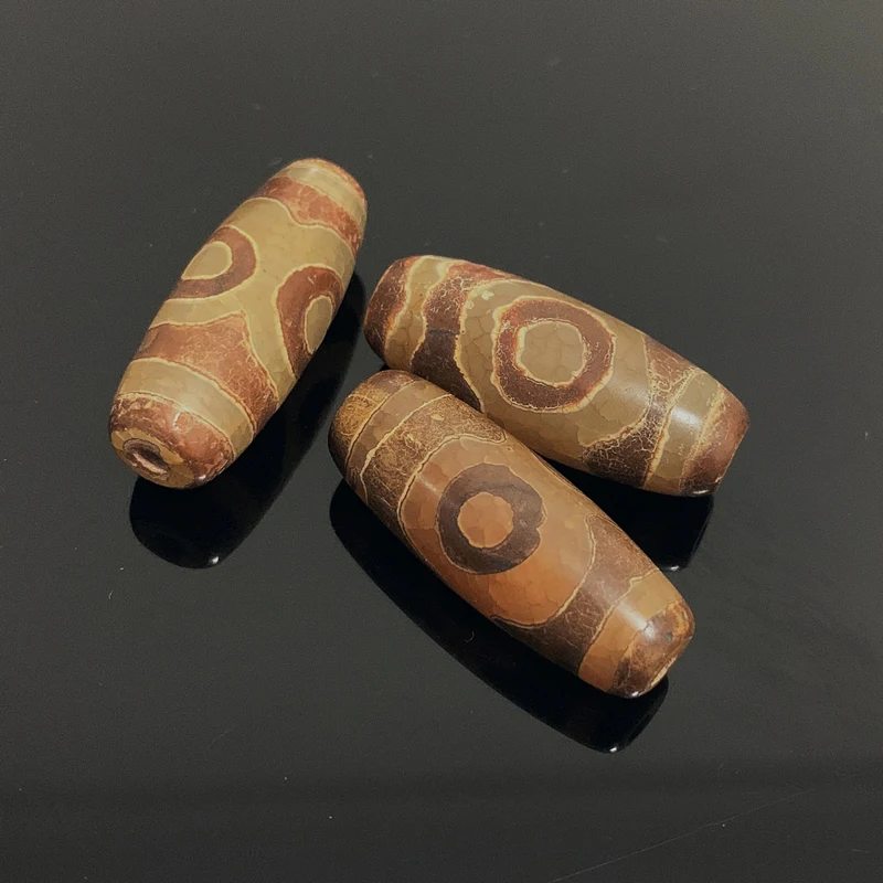 Бусины Из Натурального тибетского агата 30 мм | Украшения и аксессуары