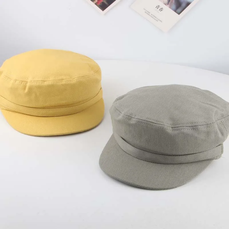 Модная хлопковая шапка для девочек детская на плоской подошве мальчиков