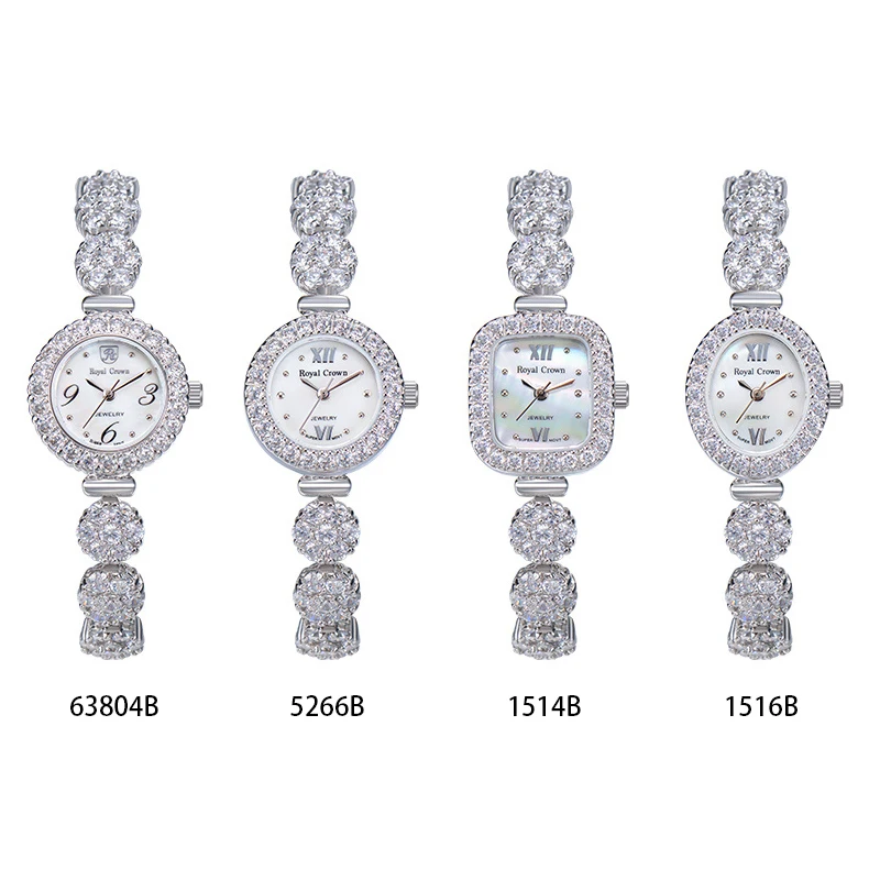 Quartz Waterproof Wristwatch Chain Rose Gold Color Women's Watches Female Ladies Jewelry Fashion Girls Gift Zircon Round Square enlarge