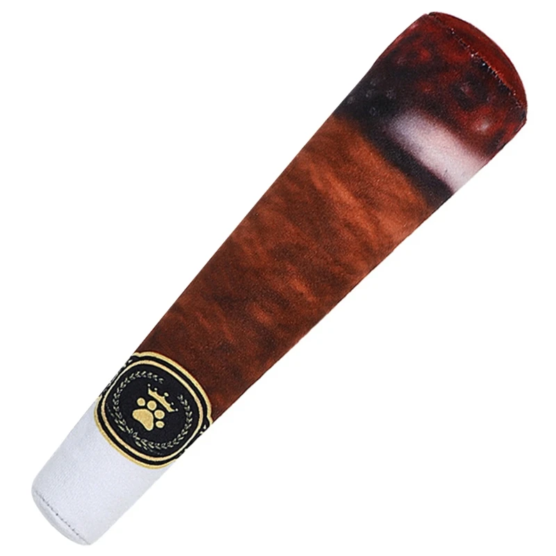 

H051 мягкие игрушки для собак, сжигающая сигара, плюшевая игрушка для домашних животных, забавные пищащие игрушки, жевательные мягкие игрушки...