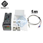 Цифровой ПИД-регулятор температуры REX-C100, термостат с релейным выходом, макс.40a реле SSR и датчиком термопары