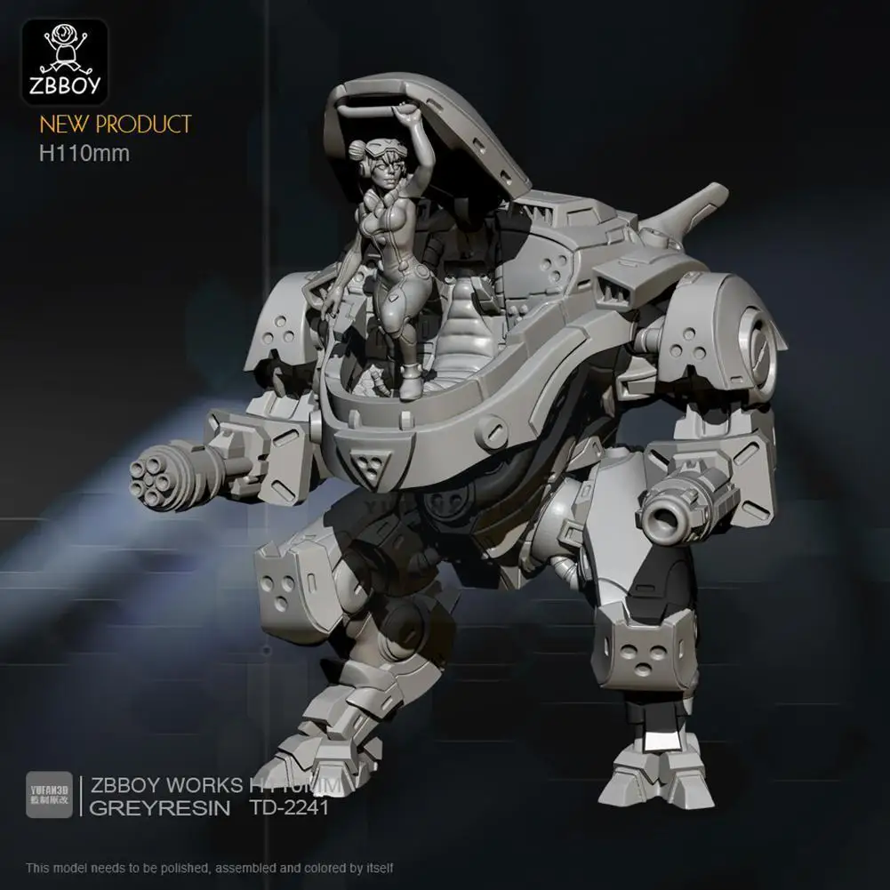 

2241 110 мм, искусственная смола, белый солдат, форма Q, версия M7V3