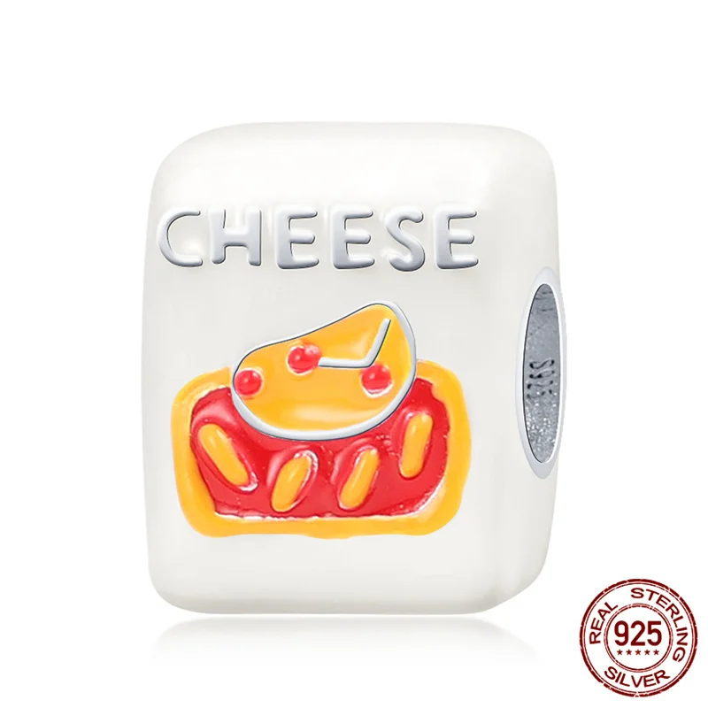 

100% реальные 925 стерлингового серебра чистый белый сыр бутылки Fit оригинальный мобильный телефон 3 мм и браслет для женщин модное платье на де...