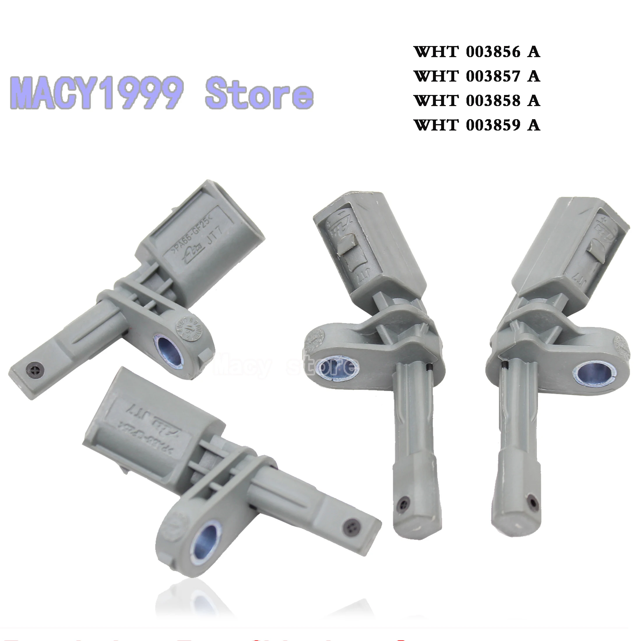 

ABS Wheel Speed Sensor For VW Passat B7 CC Eos Tiguan A3 S3 Q3 Q7 TT Seat Alhambra Leon WHT003856A WHT003857A WHT 003 859 A 858