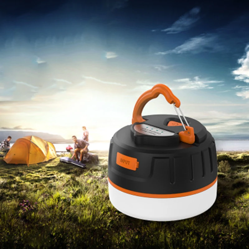 Мини Ультра яркий 5200 мАч светодиодный светильник вес кемпинг Фонари s для Пеший