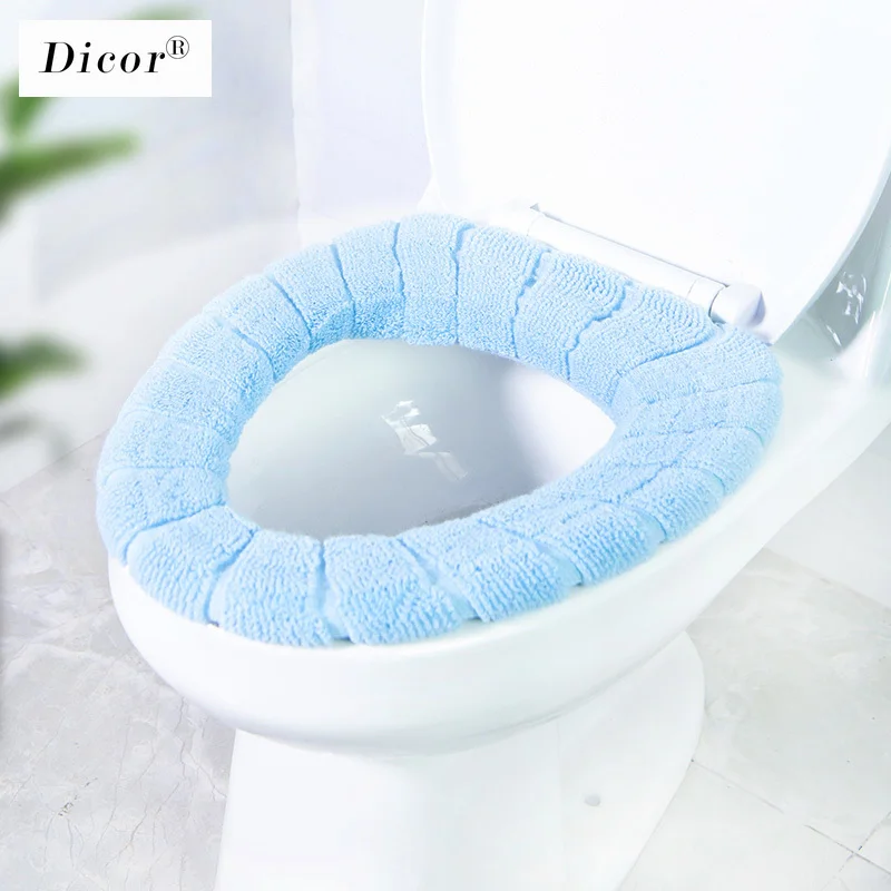 Сиденье для унитаза теплое зимнее мягкое подогреваемое моющееся сиденье коврик