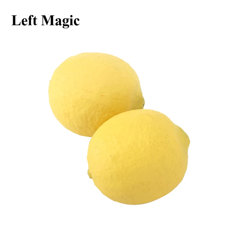 Резиновый поддельный лимон (мягкий материал) Волшебные трюки к шелку магический