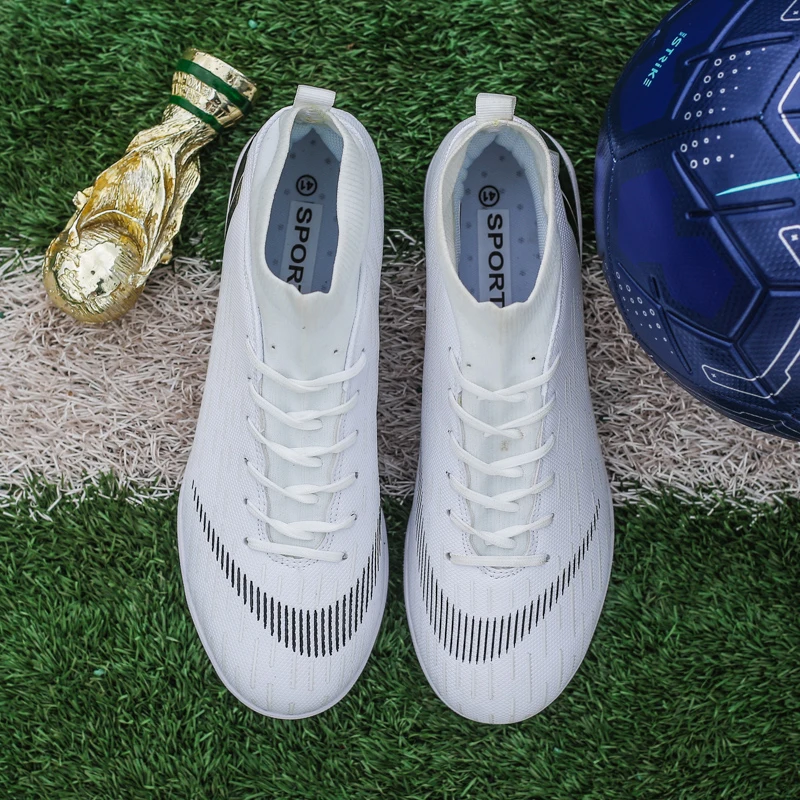 Новая футбольная обувь удобная мягкая и дышащая искусственная трава уличная