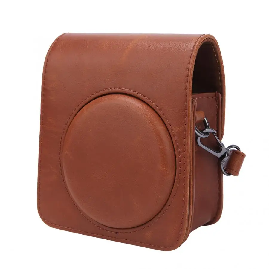 Сумка для камеры из искусственной кожи портативный чехол на одно плечо защитный