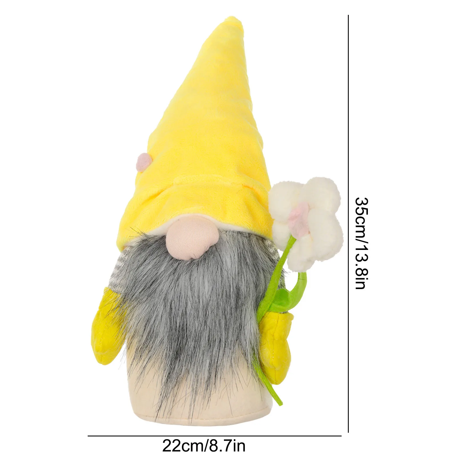 

Doll Toy Spring Flowers Dwarf Gnome Mother's Day Gnomes Gift Home Decoration Great gifts for family interaction JuguetesBebe