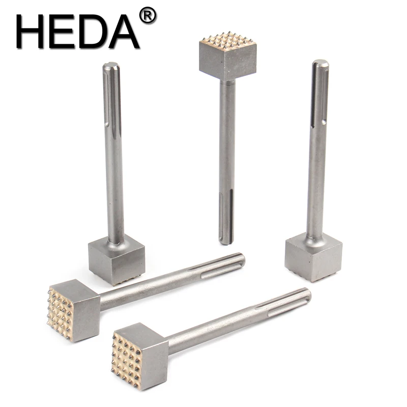 

25 Teeth Blade SDS Max Chisel Alloy Point Groove Gouge Flat Chisel Electric Hammer Drill Bits For Concrete Wall Pavement Surface