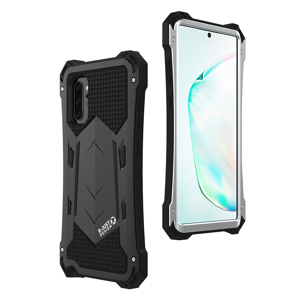 Для samsung Galaxy Note 10 Plus металлический алюминиевый защитный чехол для samsung Note10 10+ сверхмощный противоударный жесткий чехол для телефона