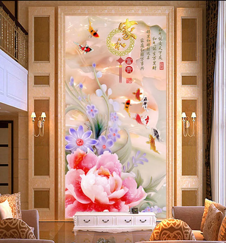 Алмазная 5D живопись сделай сам полное покрытие Круглый пейзаж картина для дома и