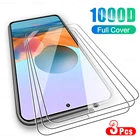 Защитное стекло для Xiaomi Redmi Note 10 Pro, 10s, 10Pro, 3 шт.
