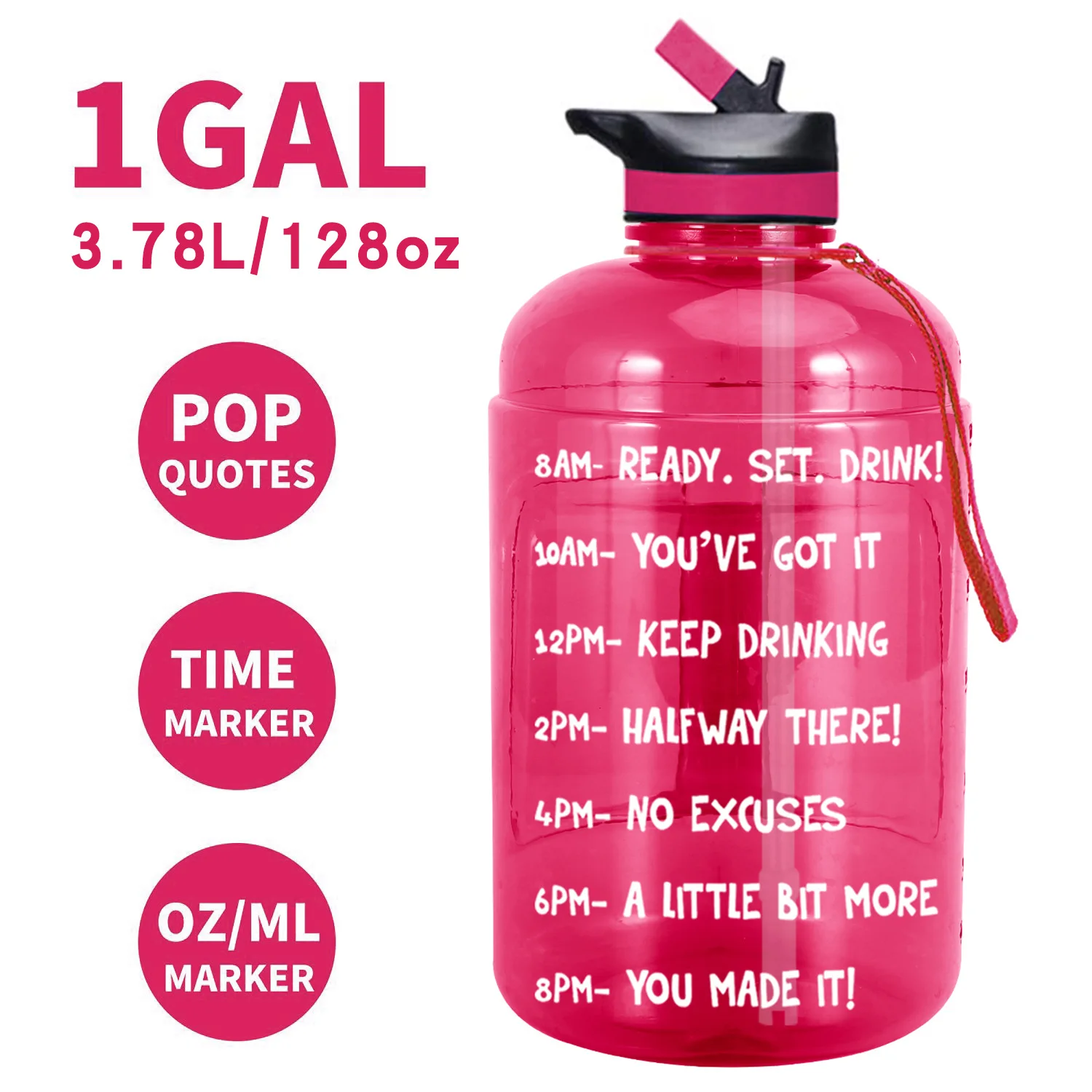 Бутылка для воды Спортивная фитнеса портативная скалолазания велосипеда не