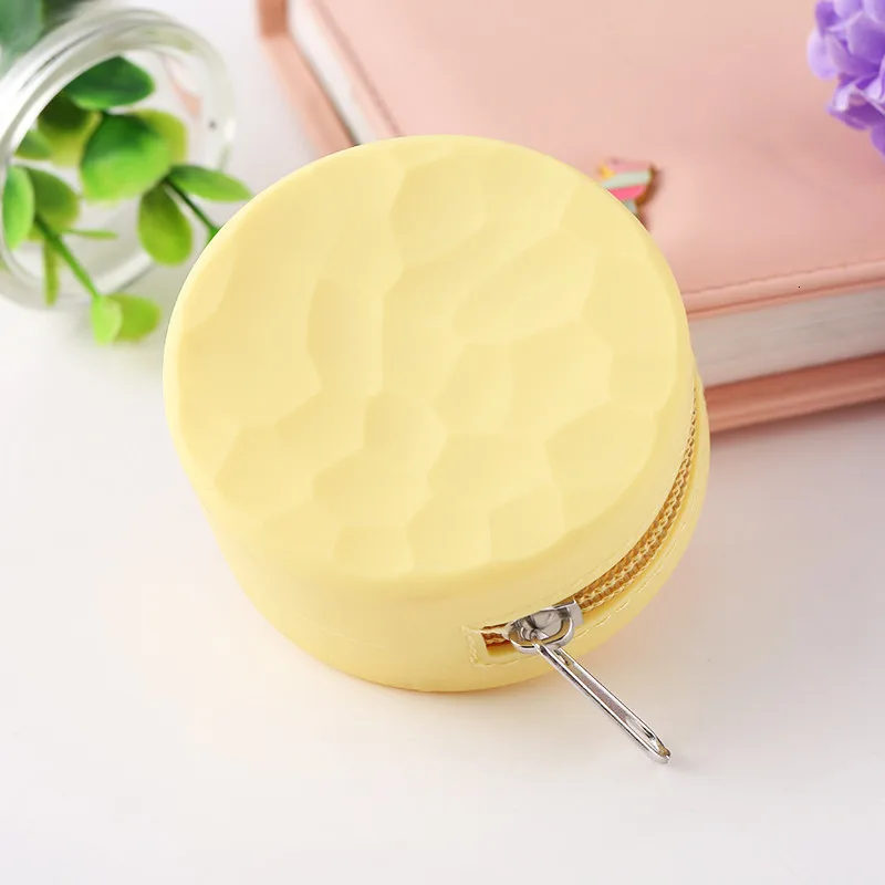 

NEW Women Silicone Coin Purse Cartoon Round Wallet Headset Bag Samll Change Purse Wallet Pouch Bag for Kids Girl Gift 2019