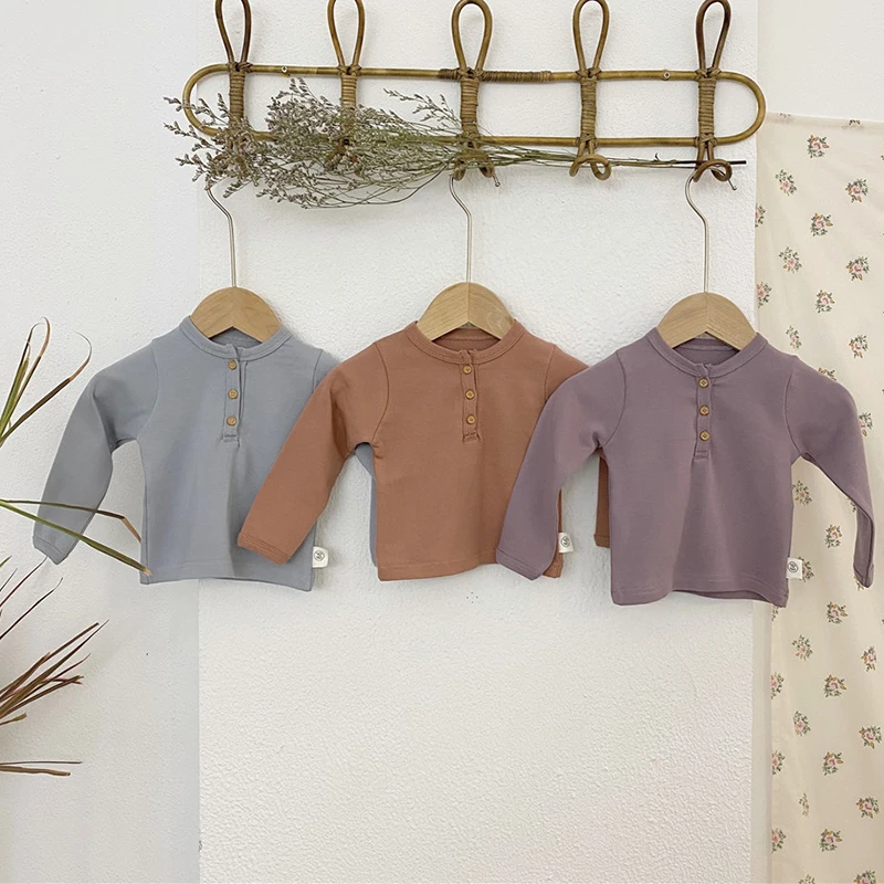 

2020 New Korean Style Baby Girls Boys Romper Autumn Newborn Baby Girls Boys Clothes Suit Toddler Baby Boys Girl Jumpsuit Overall