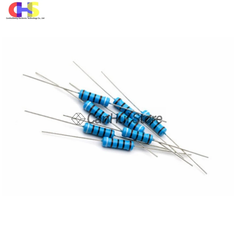 Металлический пленочный резистор 3 Вт 1% 1R ~ 1M 1.5R 4.7R 10R 22R 33R 47R 1K 1 8 K 10K 100K 15 20 27 30 36 39 56 62