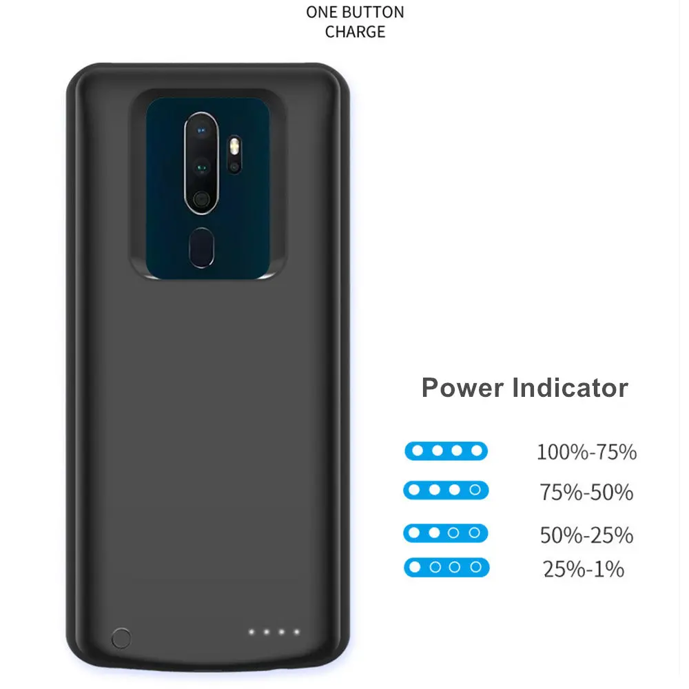 10000 mah for oppo a11 a11x a9 a9x reno 4 find x2 ace 2z 10x z reno 3 reno 2 a92s k5 k3 realme x2 pro battery case power bank free global shipping