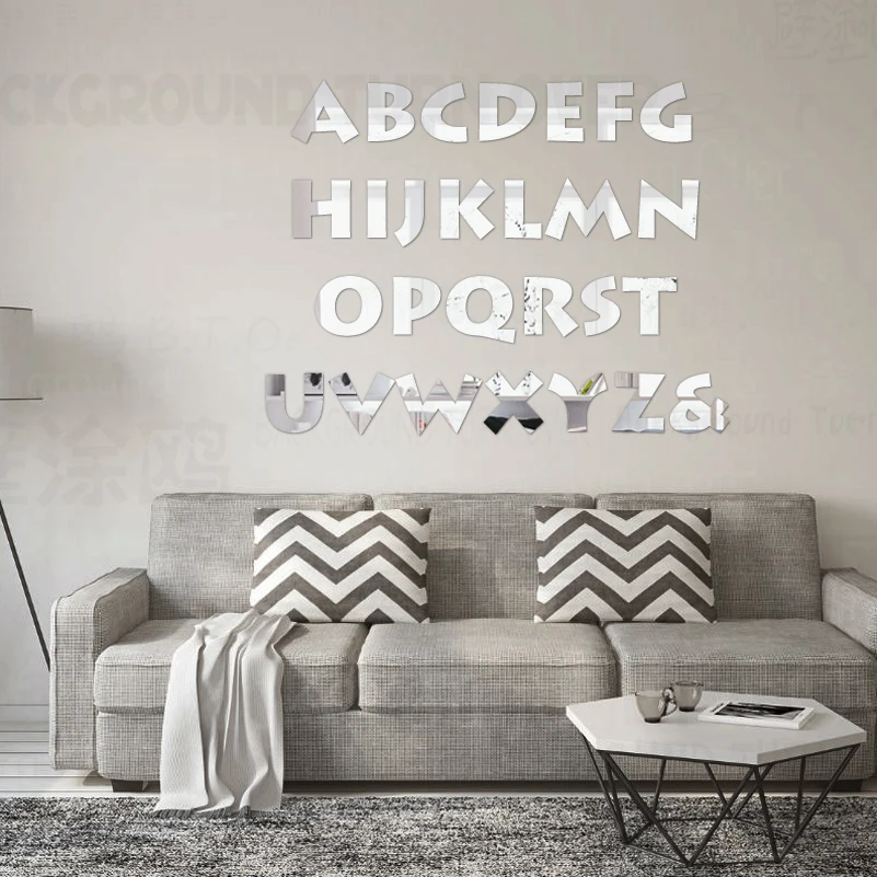 Зеркало настенные декоративные наклейки 1 шт. новый год 2021 для домашнего декора