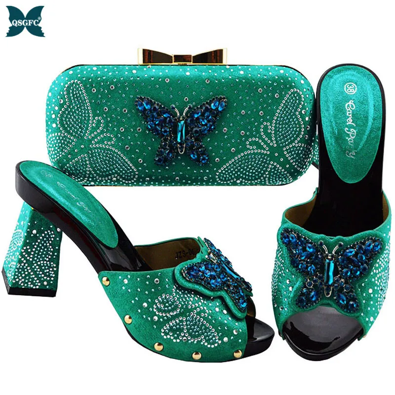 Новинка лидер продаж Женская обувь в итальянском стиле с сумкой для матча