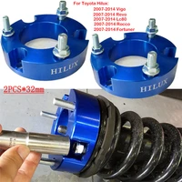 pair suspension lift aluminum 32mm front coil strut shock spacer kit for hilux revo vigo 4dw