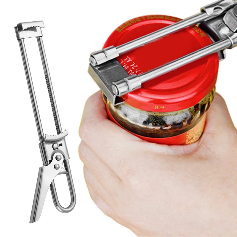 

Multifunctional Adjustable Stainless Steel Can Opener DSS899
