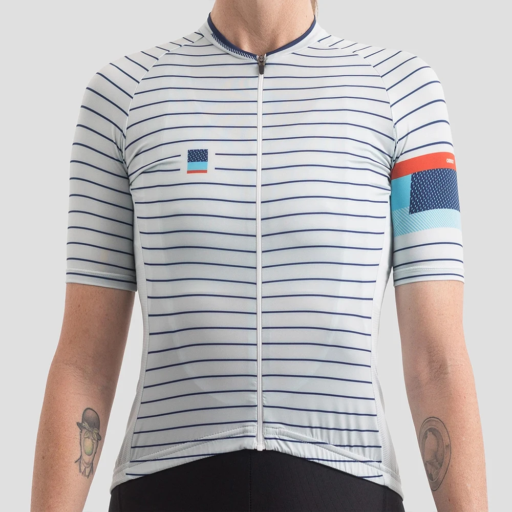 Женские Велоспорт Джерси с коротким рукавом Майо горный велосипед одежда