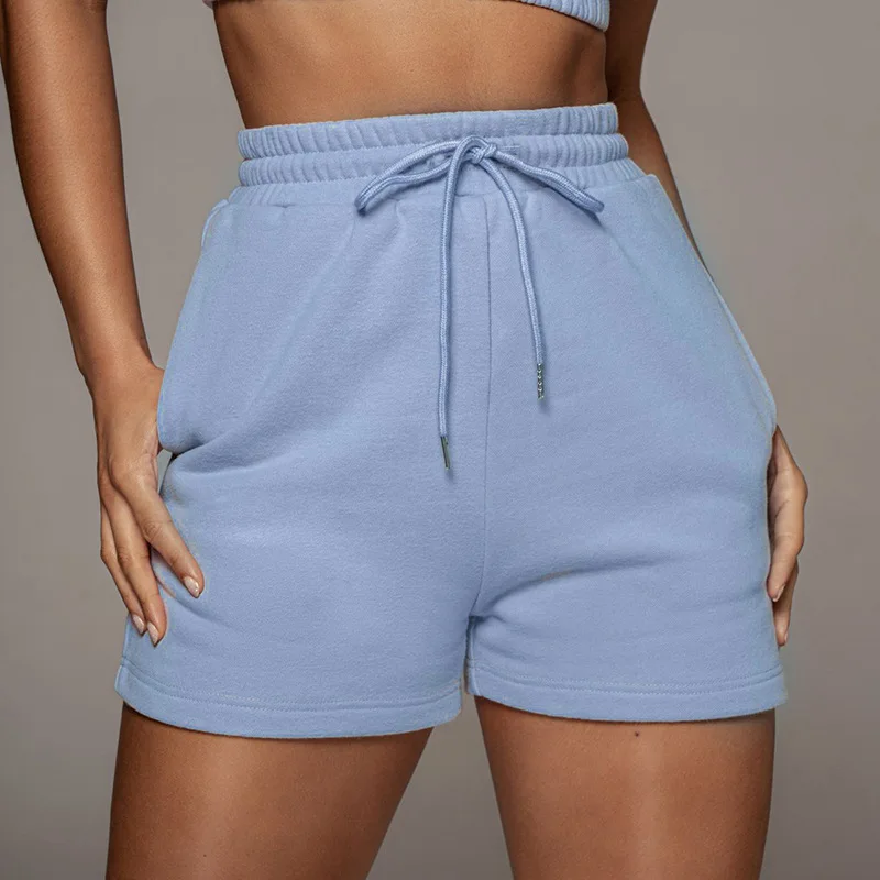 

2021 new women's shorts hot summer casual cotton and linen shorts high waist short fashion women streetwear shorts beach party