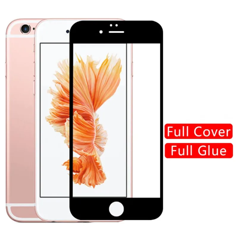 3D Защитное стекло для iPhone 6 6s 6plus полное покрытие телефона plus 6splus Защитная пленка