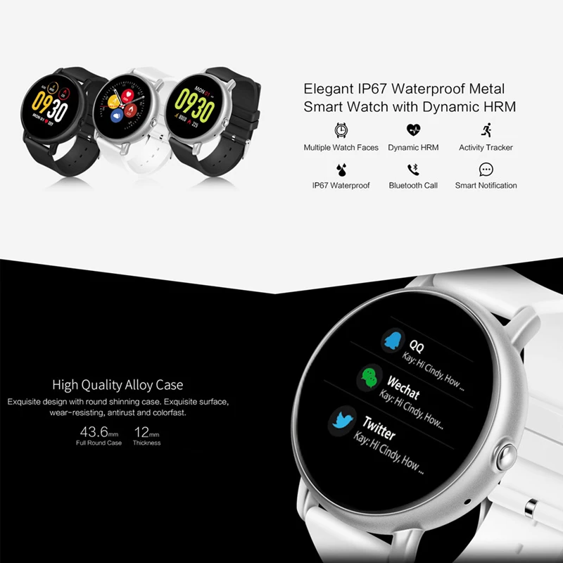 Смарт часы S666 для мужчин и женщин умные с функцией вызова по Bluetooth влагозащитой IP67