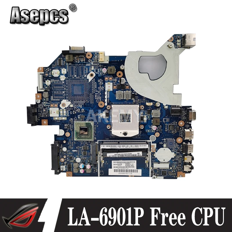 Материнская плата для ноутбука For Acer Aspire 5750 5750G 5755 5755G PC материнская P5WE0 LA 6901P tesed