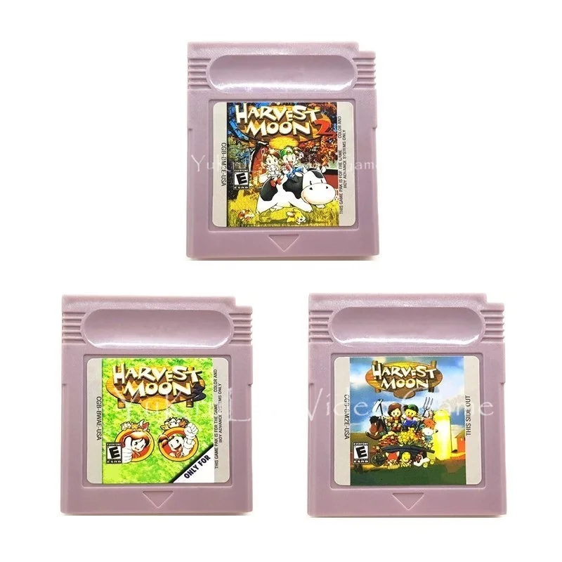16-битная картридж для видеоигр харestmoonseries для консолей Nintendo GBC GBA NDS 3DS