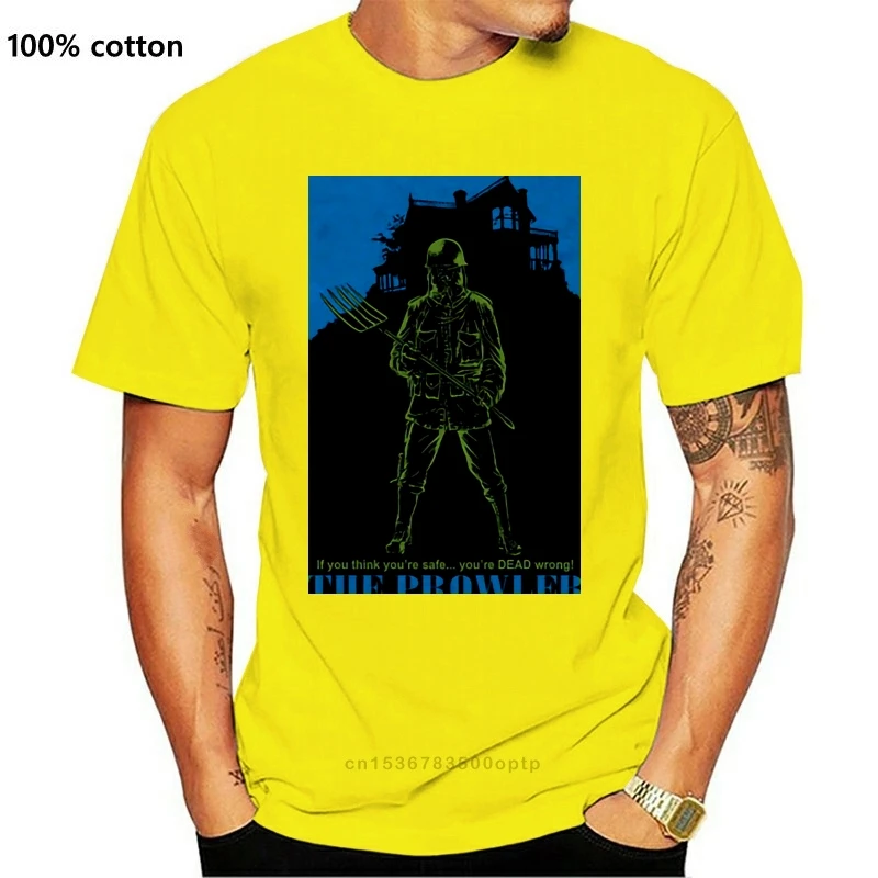 

Рубашка The Prowler, футболка из фильма ужасов, Reprint Размер S,M,L,Xl,2Xl,3Xl новая забавная футболка