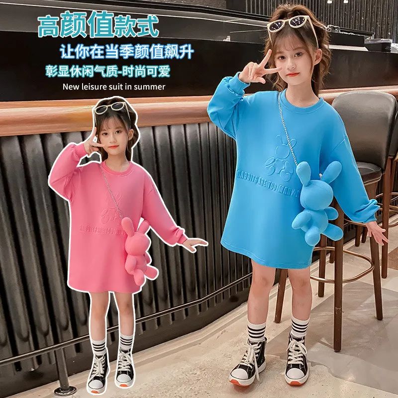 

Толстовки для девочек, свитшоты, Детская куртка, однотонный осенний Топ, утепленный бархатный пуловер, флисовая хлопковая детская одежда, ...