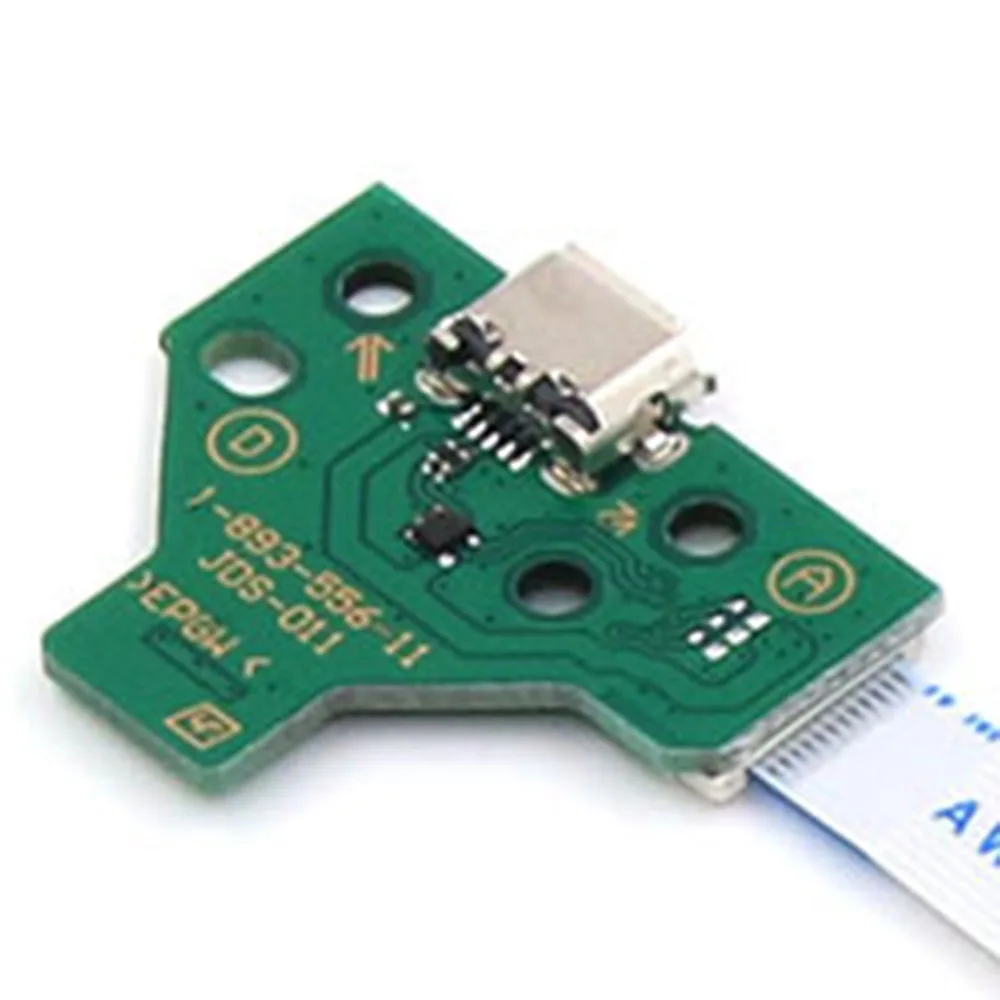1 шт. разъем для зарядного порта плата 12/14 Pin кабель с usb портом контроллера PS4 Dualshock