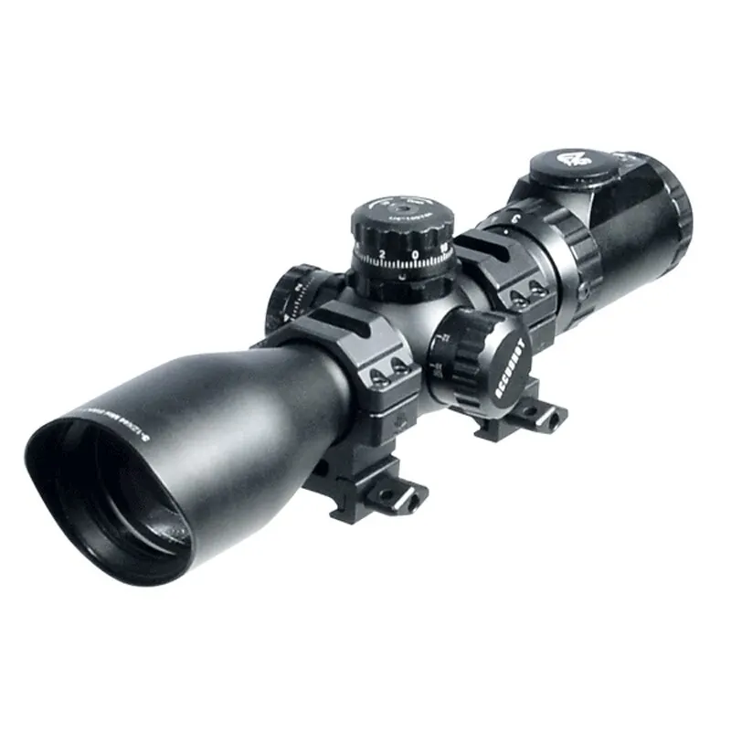 Прицел LEAPERS Accushot Tactical 3-12X44 30мм SF-параллакс грав. MilDot подсв.IE36 кольца Weaver | Спорт и
