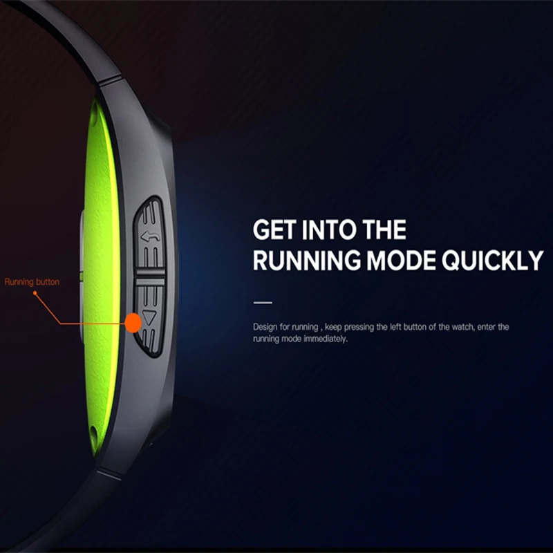 Смарт часы PK L16 с GPS динамическим пульсометром ЭКГ HRV анализом встроенным IPS