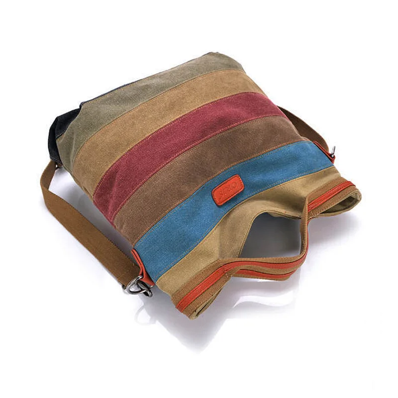 Squirrel fashion panelled color women Messenger Bags vogue Canvas patchwork bolsas Shopping Handbag Casual Tote Shoulder Bag | Багаж и