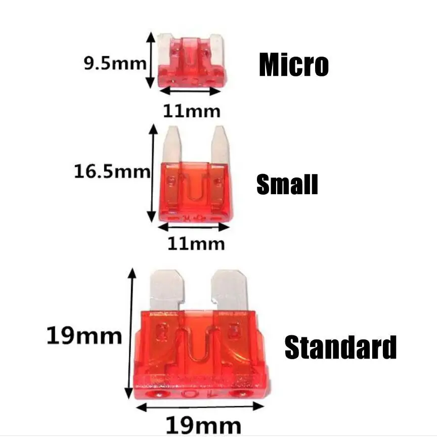 

Мини-предохранитель для автомобиля, грузовика, 5A 10A 20A 25A 30A, смешанный набор, автомобильный Стайлинг, Автомобильные предохранители, аксессуа...